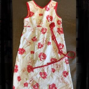 Floral cotton sundress (size 8)